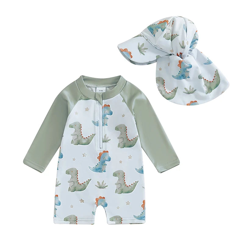 Maillot de bain bébé avec motifs