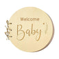 Livre de souvenir babyshower rond